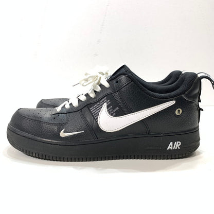 【中古品】【メンズ】 NIKE ナイキ AJ7747-001 AIR FORCE 1 LOW UTILITY BLACK WHITE エアフォース 1 ロー スニーカー 160-260124-gm-39-fuz サイズ：27.5cm カラー：ブラック 万代Net店