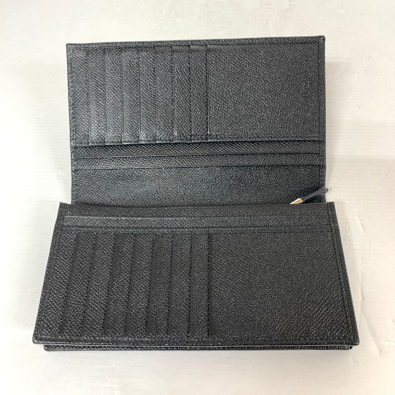 【中古美品】【メンズ/レディース】 BVLGARI ブルガリ 長財布 財布 283810 181-260116-ky-05-fuz カラー：ブラック 万代Net店
