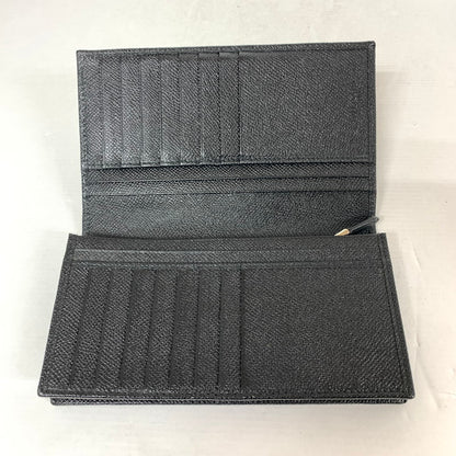 【中古美品】【メンズ/レディース】 BVLGARI ブルガリ 長財布 財布 283810 181-260116-ky-05-fuz カラー：ブラック 万代Net店