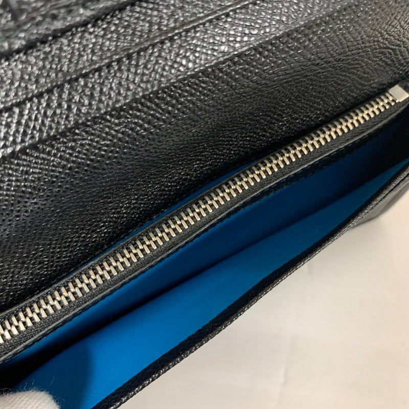 【中古美品】【メンズ/レディース】 BVLGARI ブルガリ 長財布 財布 283810 181-260116-ky-05-fuz カラー：ブラック 万代Net店