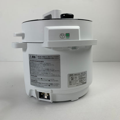 【中古美品】 未使用 アルファックス・コイズミ APC-T120 家庭用 電気圧力鍋 らくなべ ホワイト 2025年製 098-260118-mh-05-fuz 万代Net店