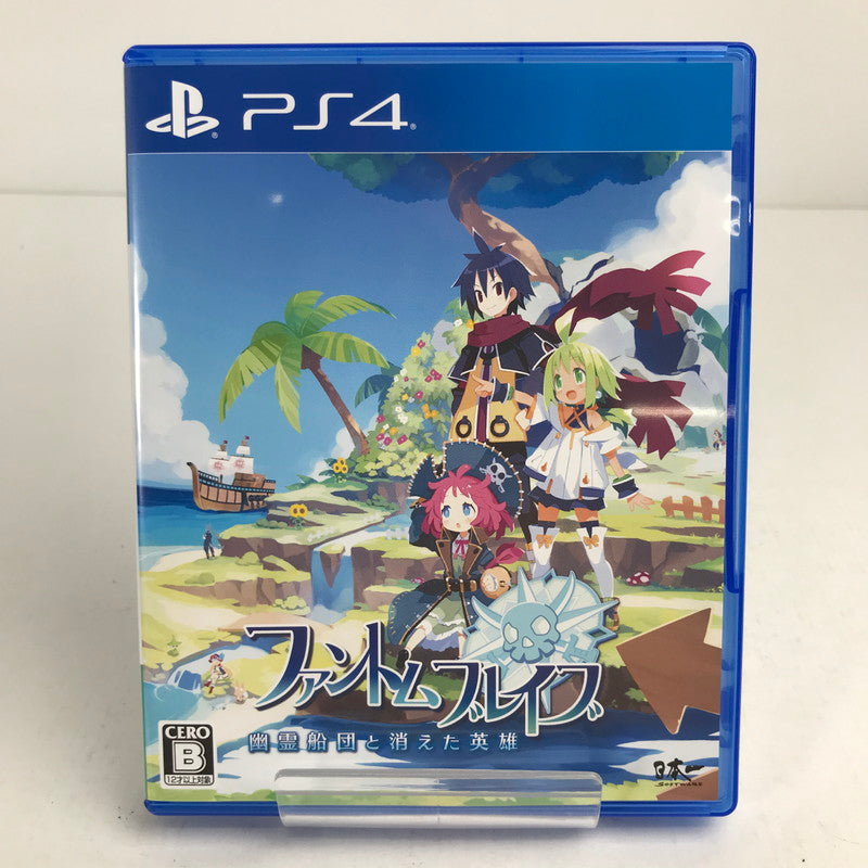 【中古美品】 ファントム・ブレイブ 幽霊船団と消えた英雄 PS4 プレステ4 ゲームソフト [CERO区分_B / 12歳以上対象] 027-260611-io-44-fuz 万代Net店