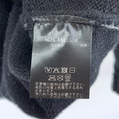 【中古品】【メンズ】 HUF ハフ GIFT BEAR INTARSIA SWEATER ニット セーター くま トップス 長袖 古着 142-260114-ny-01-fuz サイズ：L カラー：ブラック 万代Net店
