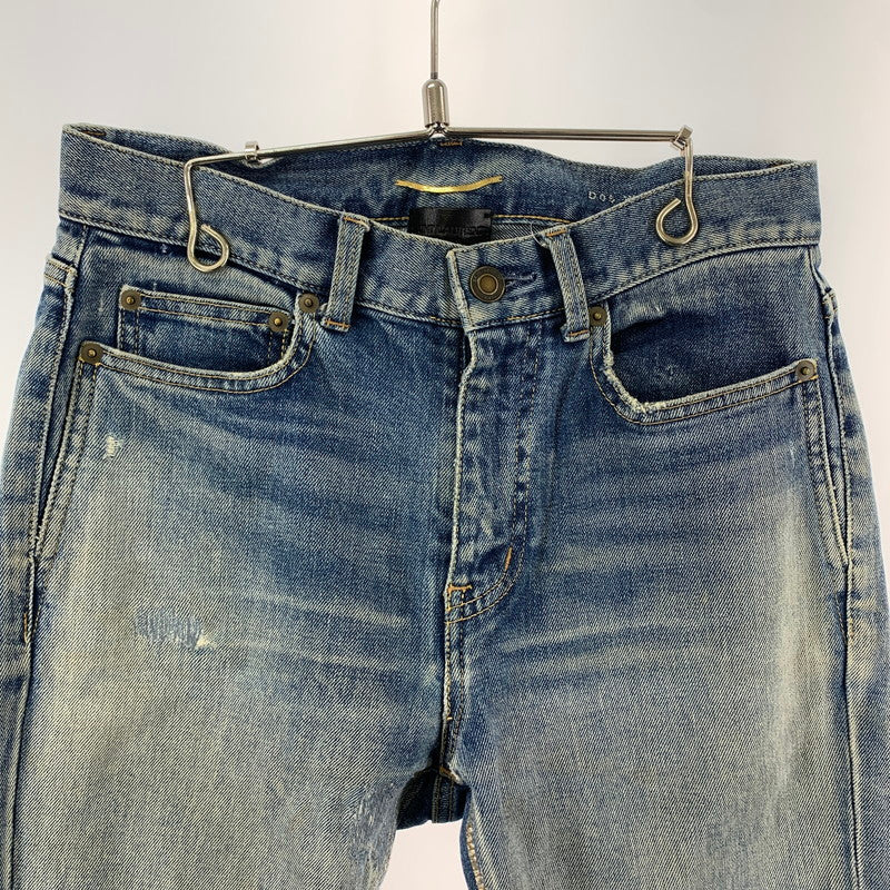 【中古品】【メンズ/レディース】 SAINT LAURENT PARIS サンローラン デニムスキニーパンツ 171-260116-ky-12-fuz サイズ：26 万代Net店