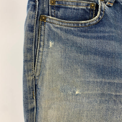 【中古品】【メンズ/レディース】 SAINT LAURENT PARIS サンローラン デニムスキニーパンツ 171-260116-ky-12-fuz サイズ：26 万代Net店