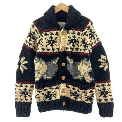 【中古品】【メンズ】 STUDIOD'ARTISAN×KANATA ステュディオ・ダ・ルチザン カナタ カウチンカーディガン メンズ 総柄 サイズ不明 145-260129-mh-01-fuz 万代Net店