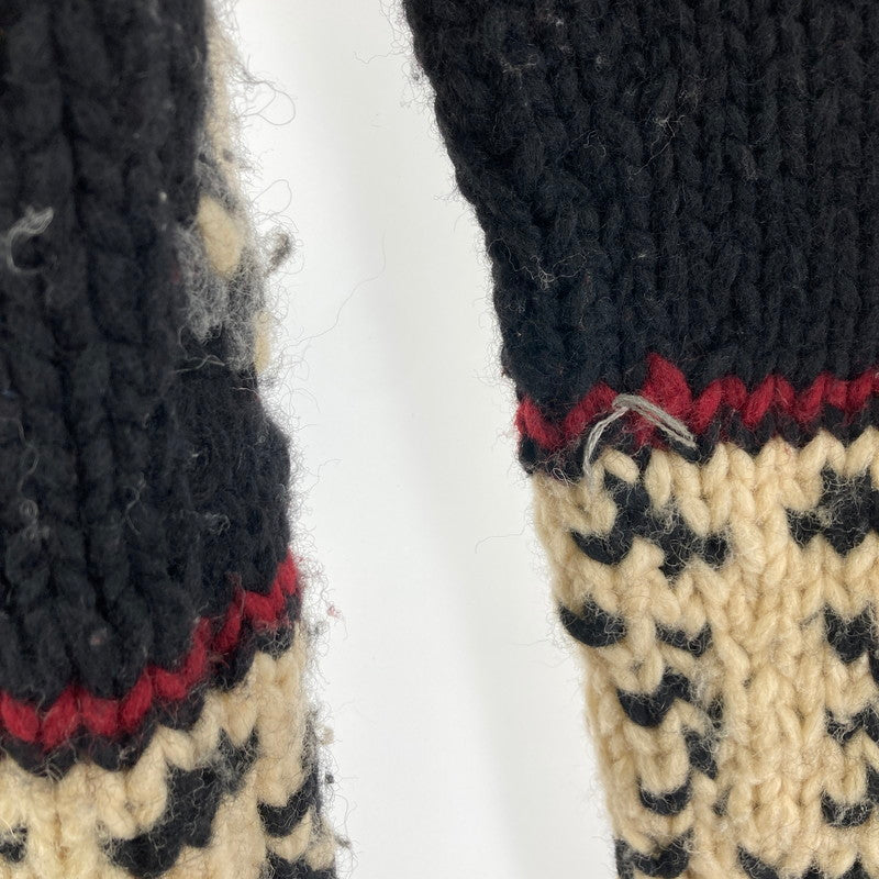 【中古品】【メンズ】 STUDIOD'ARTISAN×KANATA ステュディオ・ダ・ルチザン カナタ カウチンカーディガン メンズ 総柄 サイズ不明 145-260129-mh-01-fuz 万代Net店