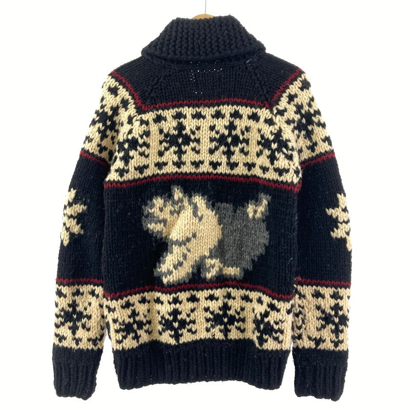 【中古品】【メンズ】 STUDIOD'ARTISAN×KANATA ステュディオ・ダ・ルチザン カナタ カウチンカーディガン メンズ 総柄 サイズ不明 145-260129-mh-01-fuz 万代Net店