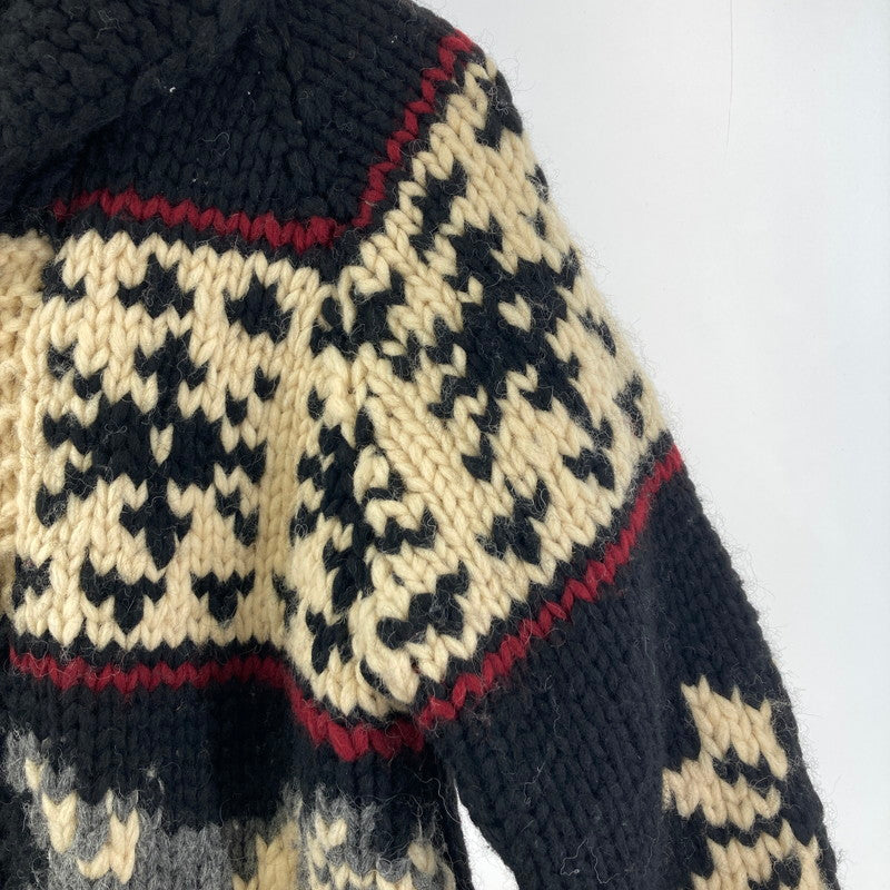 【中古品】【メンズ】 STUDIOD'ARTISAN×KANATA ステュディオ・ダ・ルチザン カナタ カウチンカーディガン メンズ 総柄 サイズ不明 145-260129-mh-01-fuz 万代Net店
