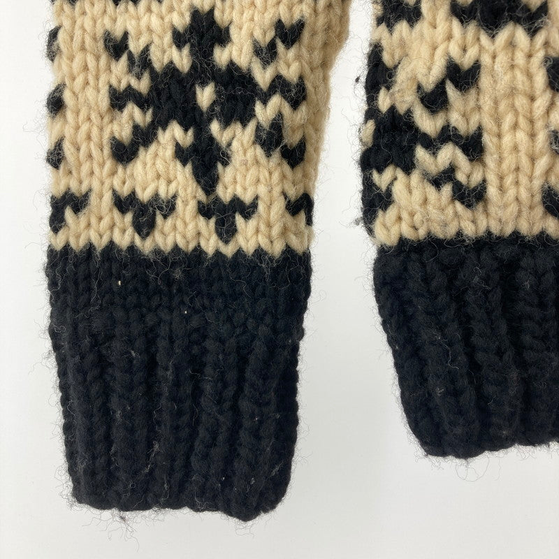 【中古品】【メンズ】 STUDIOD'ARTISAN×KANATA ステュディオ・ダ・ルチザン カナタ カウチンカーディガン メンズ 総柄 サイズ不明 145-260129-mh-01-fuz 万代Net店