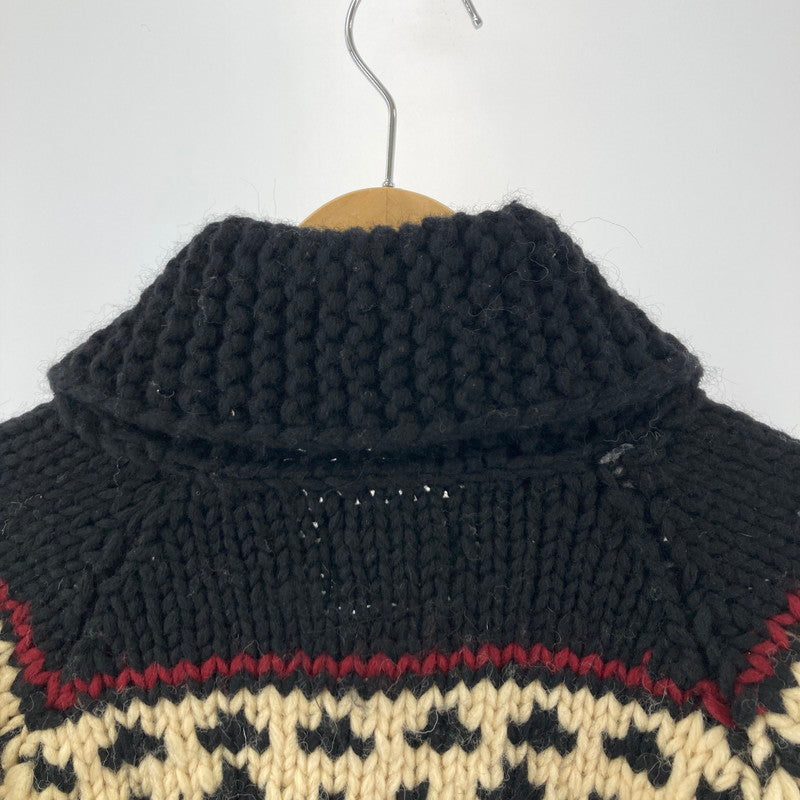 【中古品】【メンズ】 STUDIOD'ARTISAN×KANATA ステュディオ・ダ・ルチザン カナタ カウチンカーディガン メンズ 総柄 サイズ不明 145-260129-mh-01-fuz 万代Net店