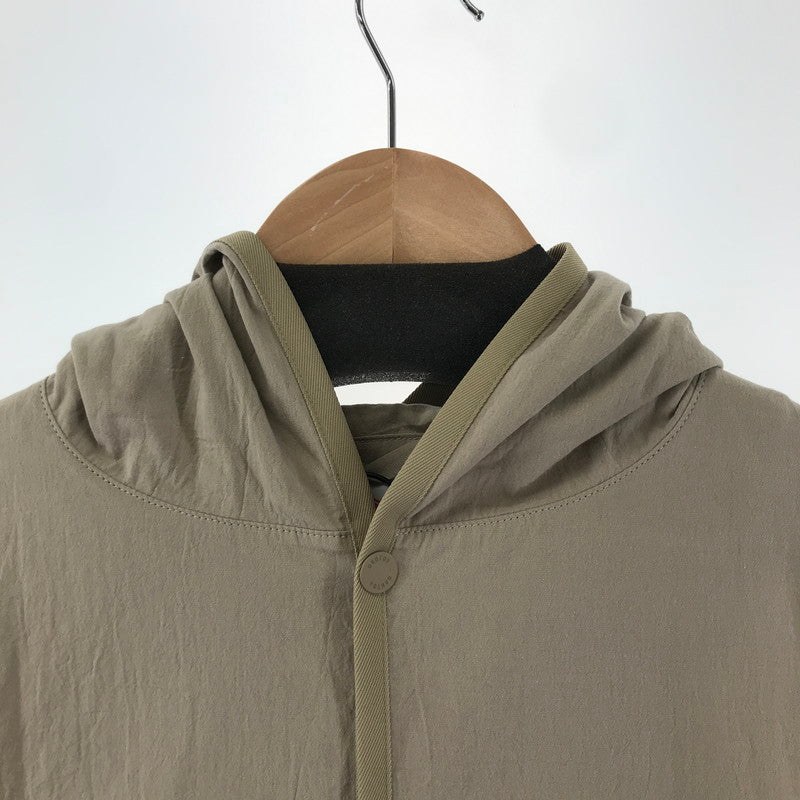 【中古品】【メンズ】 DANTON ダントン DT-A0668 MUG HOODED COAT フーディ コート ジャケット アウター 古着 140-260203-mh-04-fuz サイズ：M カラー：ベージュ 万代Net店