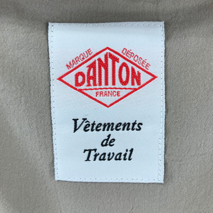 【中古品】【メンズ】 DANTON ダントン DT-A0668 MUG HOODED COAT フーディ コート ジャケット アウター 古着 140-260203-mh-04-fuz サイズ：M カラー：ベージュ 万代Net店
