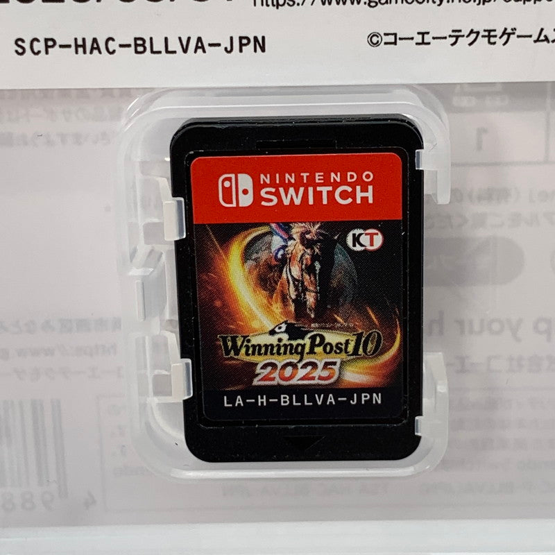 【中古美品】 Nintendo Switch ニンテンドー スイッチ ソフト Winning Post 10 2025 ウイニング ポスト [CERO区分_A / 全年齢対象商品] 260601-mh-25-fuz 万代Net店