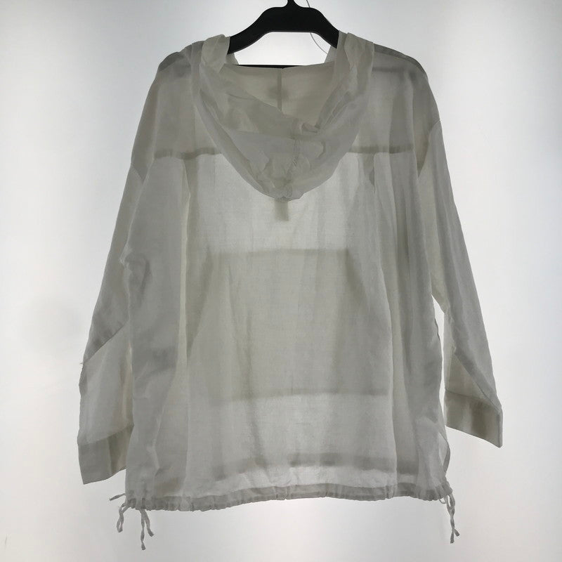 【中古品】【レディース】 URBAN RESEARCH DOORS アーバンリサーチドアーズ コットンラミーパーカー WHITE シャツ 170-261018-io-18-fuzh サイズ：M カラー：ホワイト 万代Net店
