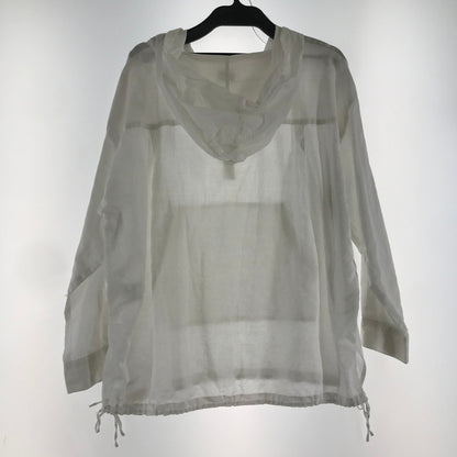 【中古品】【レディース】 URBAN RESEARCH DOORS アーバンリサーチドアーズ コットンラミーパーカー WHITE シャツ 170-261018-io-18-fuzh サイズ：M カラー：ホワイト 万代Net店