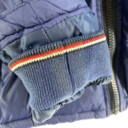 【中古品】【メンズ】 TOMMY HILFIGER トミーヒルフィガー 中綿 ジャケット ダウン コート アウター 古着 148-261009-mh-02-fuzh サイズ：M カラー：ブルー・ホワイト 万代Net店