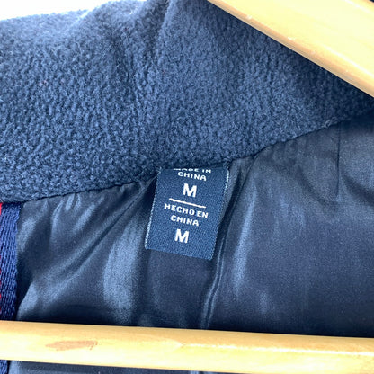 【中古品】【メンズ】 TOMMY HILFIGER トミーヒルフィガー 中綿 ジャケット ダウン コート アウター 古着 148-261009-mh-02-fuzh サイズ：M カラー：ブルー・ホワイト 万代Net店
