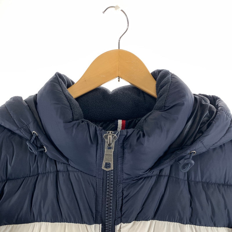 【中古品】【メンズ】 TOMMY HILFIGER トミーヒルフィガー 中綿 ジャケット ダウン コート アウター 古着 148-261009-mh-02-fuzh サイズ：M カラー：ブルー・ホワイト 万代Net店