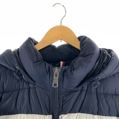 【中古品】【メンズ】 TOMMY HILFIGER トミーヒルフィガー 中綿 ジャケット ダウン コート アウター 古着 148-261009-mh-02-fuzh サイズ：M カラー：ブルー・ホワイト 万代Net店