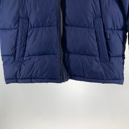 【中古品】【メンズ】 TOMMY HILFIGER トミーヒルフィガー 中綿 ジャケット ダウン コート アウター 古着 148-261009-mh-02-fuzh サイズ：M カラー：ブルー・ホワイト 万代Net店