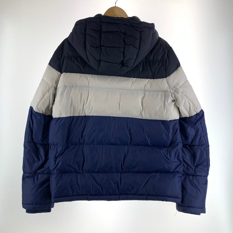 【中古品】【メンズ】 TOMMY HILFIGER トミーヒルフィガー 中綿 ジャケット ダウン コート アウター 古着 148-261009-mh-02-fuzh サイズ：M カラー：ブルー・ホワイト 万代Net店