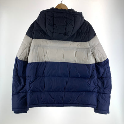 【中古品】【メンズ】 TOMMY HILFIGER トミーヒルフィガー 中綿 ジャケット ダウン コート アウター 古着 148-261009-mh-02-fuzh サイズ：M カラー：ブルー・ホワイト 万代Net店