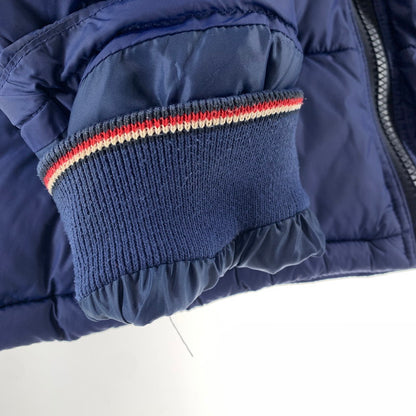 【中古品】【メンズ】 TOMMY HILFIGER トミーヒルフィガー 中綿 ジャケット ダウン コート アウター 古着 148-261009-mh-02-fuzh サイズ：M カラー：ブルー・ホワイト 万代Net店