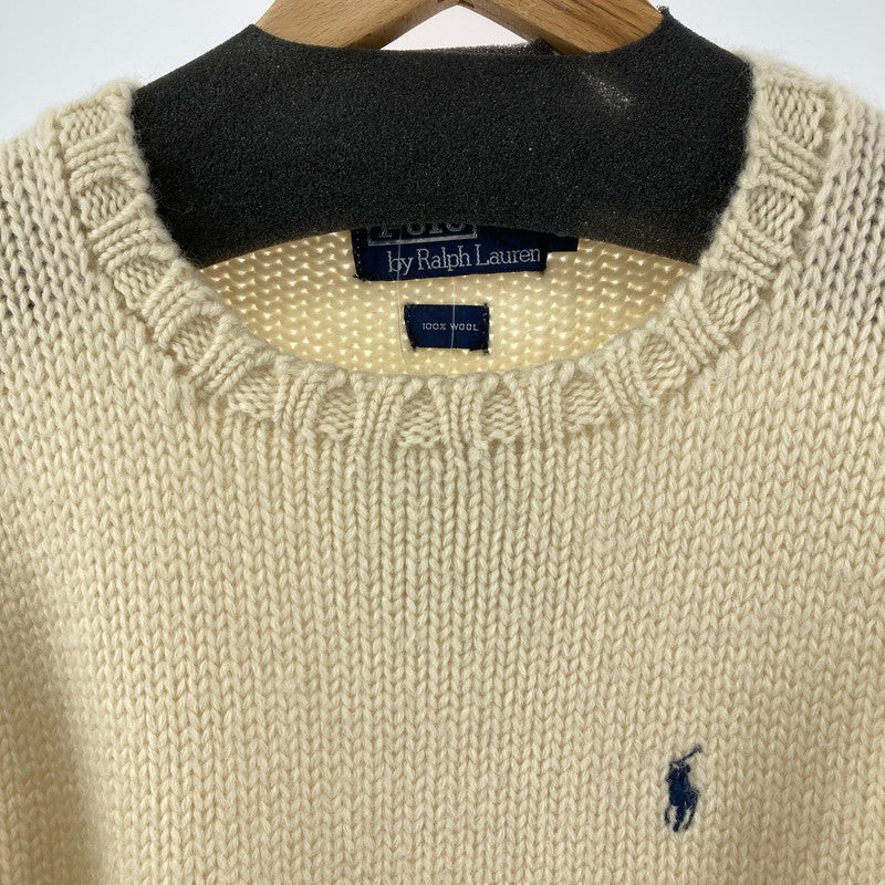 【中古品】【メンズ】 POLO RALPH LAUREN SWEATER ポロ ラルフローレン ウール セーター メンズ Sサイズ 145-260129-mh-02-fuz 万代Net店