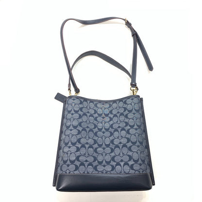 【中古品】【レディース】 COACH コーチ CH229 モリ―バケットバッグ 2wayショルダーバッグ ブランド カバン 180-260124-gm-28-fuz カラー：ネイビー 万代Net店