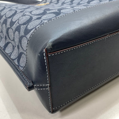 【中古品】【レディース】 COACH コーチ CH229 モリ―バケットバッグ 2wayショルダーバッグ ブランド カバン 180-260124-gm-28-fuz カラー：ネイビー 万代Net店