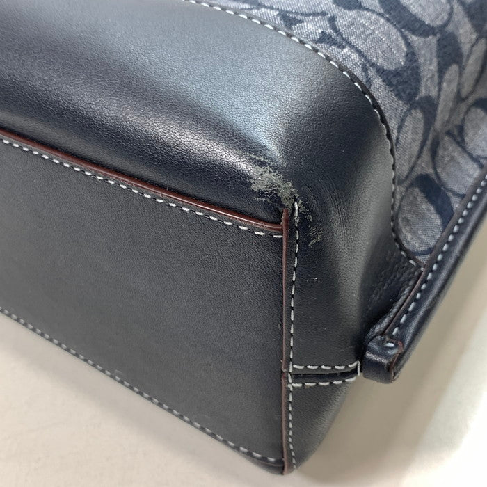 【中古品】【レディース】 COACH コーチ CH229 モリ―バケットバッグ 2wayショルダーバッグ ブランド カバン 180-260124-gm-28-fuz カラー：ネイビー 万代Net店