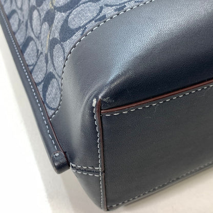 【中古品】【レディース】 COACH コーチ CH229 モリ―バケットバッグ 2wayショルダーバッグ ブランド カバン 180-260124-gm-28-fuz カラー：ネイビー 万代Net店