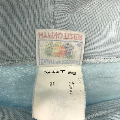 【中古品】【メンズ】 SAINT MICHAEL セントマイケル SM-A22-0000-022 HOODIE FELT フーディー パーカー 140-260122-ky-08-fuz サイズ：L カラー：ブルー 万代Net店