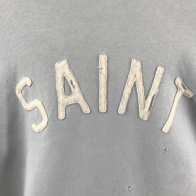 【中古品】【メンズ】 SAINT MICHAEL セントマイケル SM-A22-0000-022 HOODIE FELT フーディー パーカー 140-260122-ky-08-fuz サイズ：L カラー：ブルー 万代Net店
