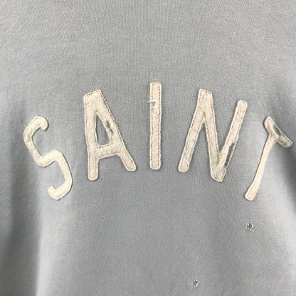 【中古品】【メンズ】 SAINT MICHAEL セントマイケル SM-A22-0000-022 HOODIE FELT フーディー パーカー 140-260122-ky-08-fuz サイズ：L カラー：ブルー 万代Net店