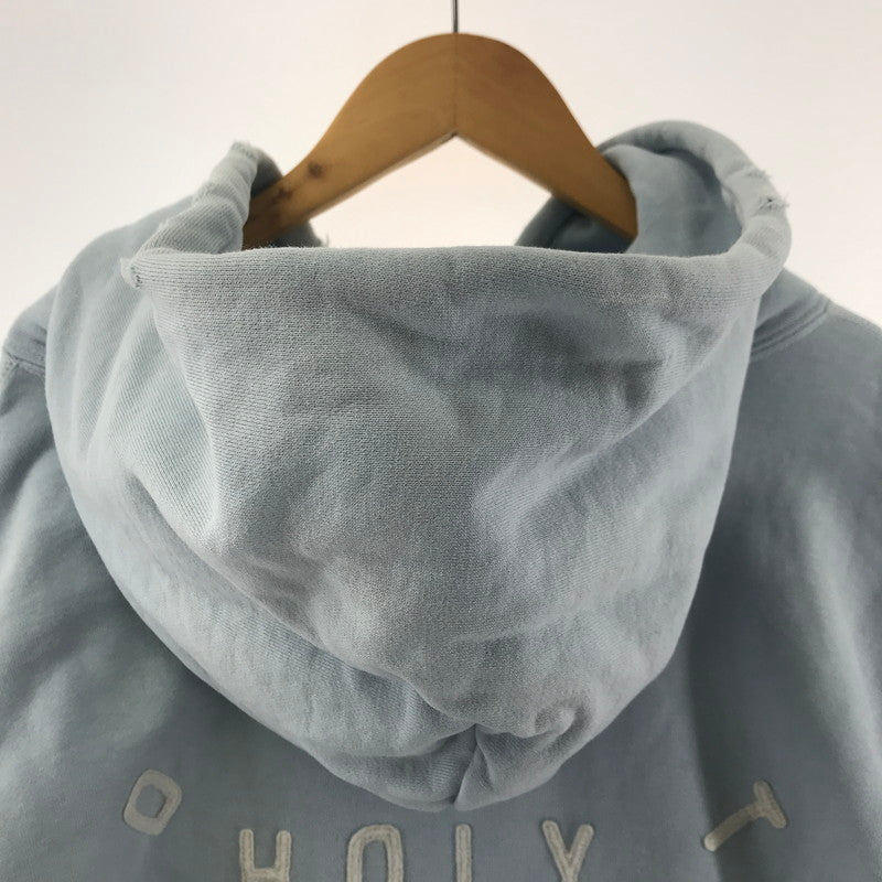 【中古品】【メンズ】 SAINT MICHAEL セントマイケル SM-A22-0000-022 HOODIE FELT フーディー パーカー 140-260122-ky-08-fuz サイズ：L カラー：ブルー 万代Net店