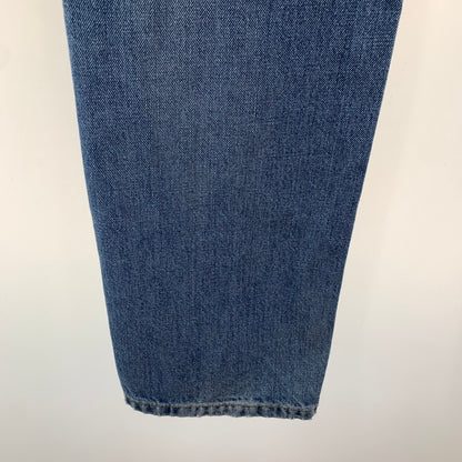 【中古品】【メンズ】 CARHARTT カーハート DENIM WIDE PANTS デニム ワイド パンツ ジーンズ ボトムス 古着 156-260220-mh-06-fuz サイズ：28×32 カラー：ライトブルー 万代Net店