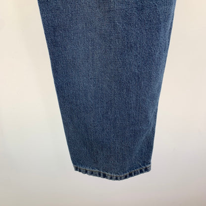 【中古品】【メンズ】 CARHARTT カーハート DENIM WIDE PANTS デニム ワイド パンツ ジーンズ ボトムス 古着 156-260220-mh-06-fuz サイズ：28×32 カラー：ライトブルー 万代Net店