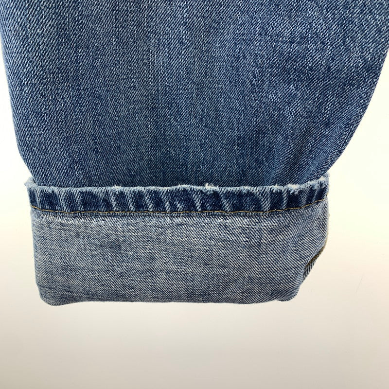 【中古品】【メンズ】 CARHARTT カーハート DENIM WIDE PANTS デニム ワイド パンツ ジーンズ ボトムス 古着 156-260220-mh-06-fuz サイズ：28×32 カラー：ライトブルー 万代Net店