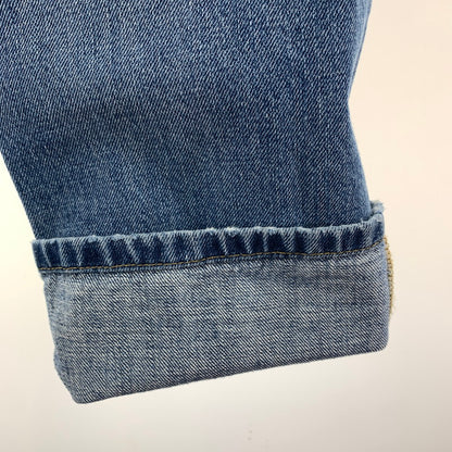 【中古品】【メンズ】 CARHARTT カーハート DENIM WIDE PANTS デニム ワイド パンツ ジーンズ ボトムス 古着 156-260220-mh-06-fuz サイズ：28×32 カラー：ライトブルー 万代Net店