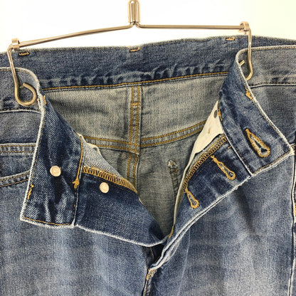 【中古品】【メンズ】 CARHARTT カーハート DENIM WIDE PANTS デニム ワイド パンツ ジーンズ ボトムス 古着 156-260220-mh-06-fuz サイズ：28×32 カラー：ライトブルー 万代Net店