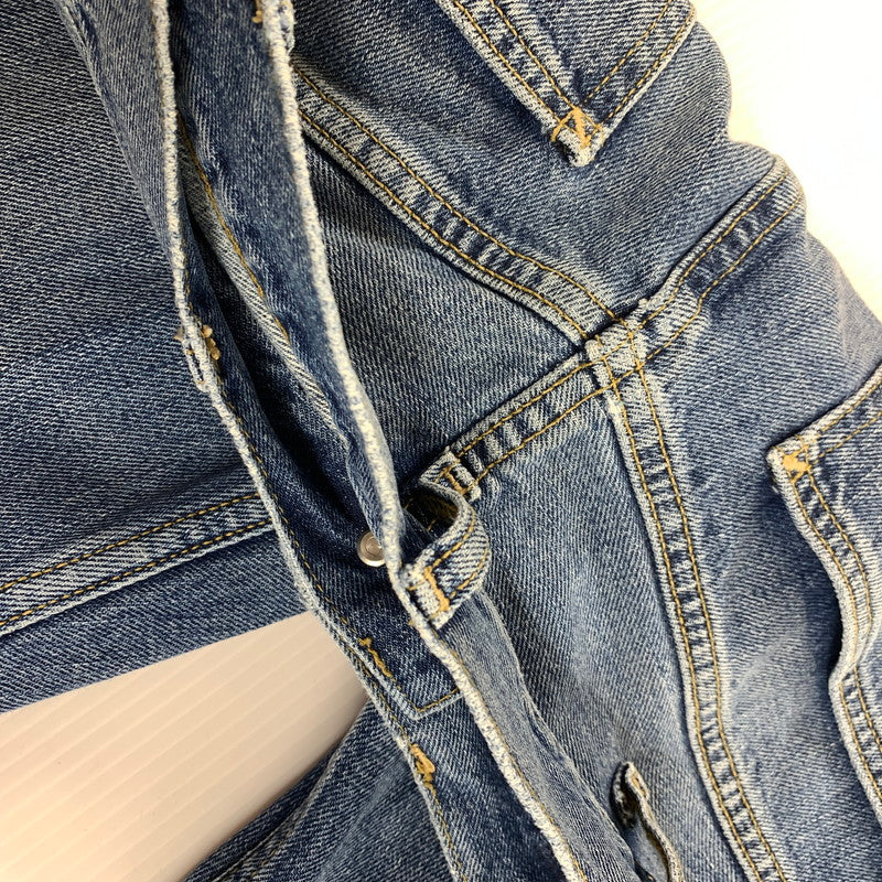 【中古品】【メンズ】 CARHARTT カーハート DENIM WIDE PANTS デニム ワイド パンツ ジーンズ ボトムス 古着 156-260220-mh-06-fuz サイズ：28×32 カラー：ライトブルー 万代Net店