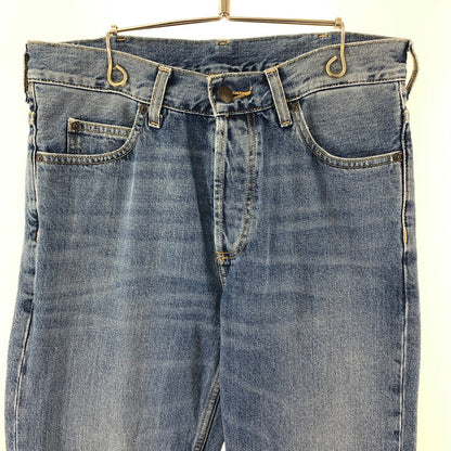 【中古品】【メンズ】 CARHARTT カーハート DENIM WIDE PANTS デニム ワイド パンツ ジーンズ ボトムス 古着 156-260220-mh-06-fuz サイズ：28×32 カラー：ライトブルー 万代Net店