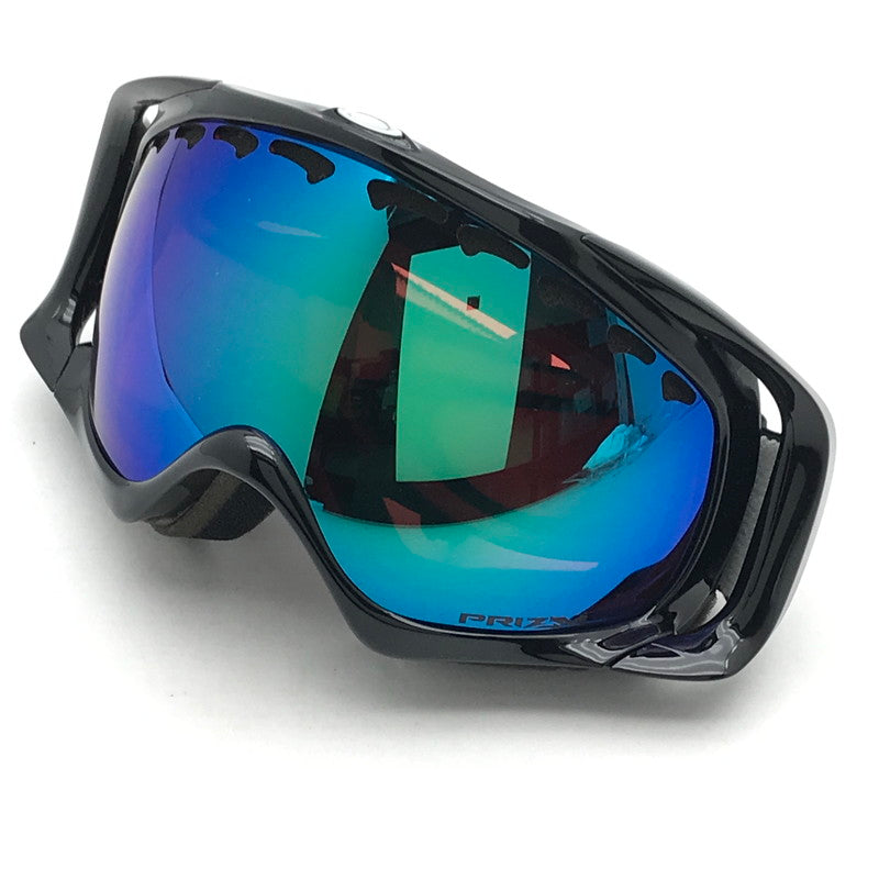 【中古品】 オークリー OAKLEY ゴーグル ストラップカラー ブラック/ホワイト 保存袋付き ベンチレーション 127-261022-ky-11-fuz 万代Net店