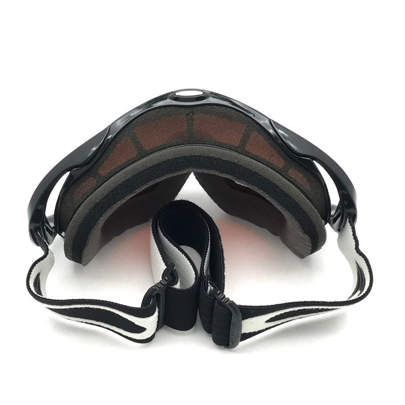 【中古品】 オークリー OAKLEY ゴーグル ストラップカラー ブラック/ホワイト 保存袋付き ベンチレーション 127-261022-ky-11-fuz 万代Net店