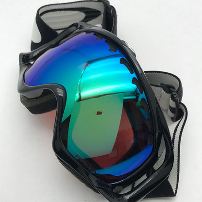 【中古品】 オークリー OAKLEY ゴーグル ストラップカラー ブラック/ホワイト 保存袋付き ベンチレーション 127-261022-ky-11-fuz 万代Net店