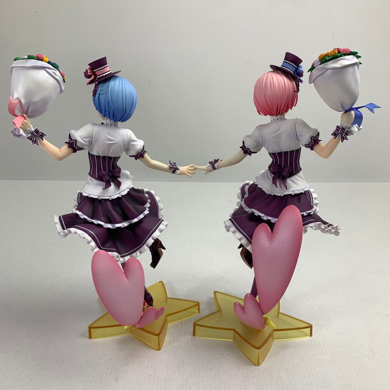 【中古品】 完備品 KDcolle レム・ラム 生誕祭Ver. 2体セット 開封品 フィギュア ※本体日焼け・箱傷みあり 053-260723-io-41-fuzh 万代Net店