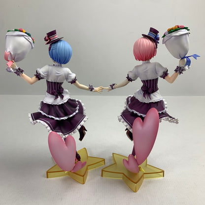 【中古品】 完備品 KDcolle レム・ラム 生誕祭Ver. 2体セット 開封品 フィギュア ※本体日焼け・箱傷みあり 053-260723-io-41-fuzh 万代Net店