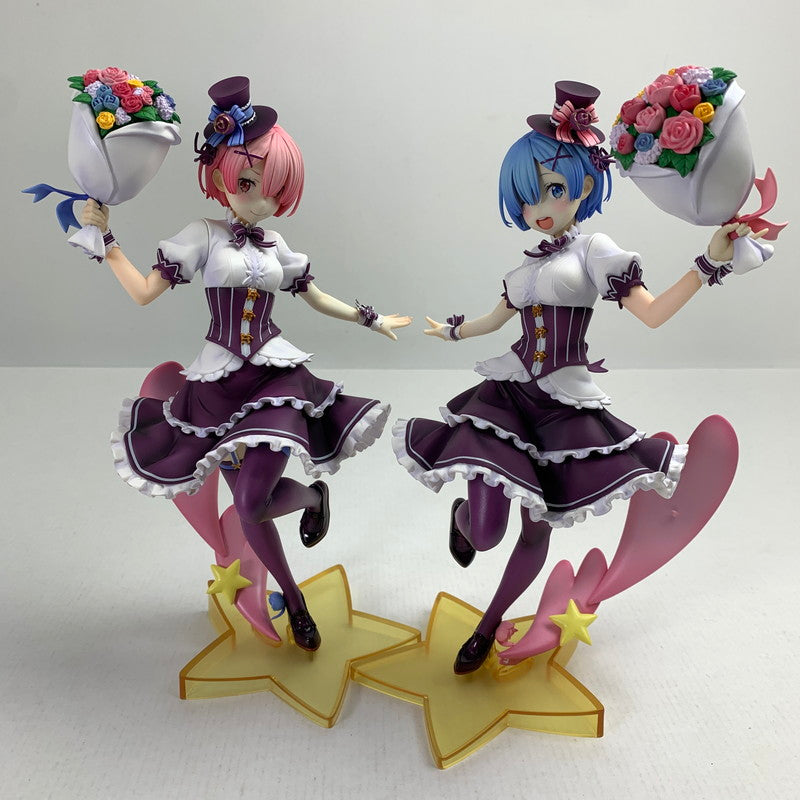 【中古品】 完備品 KDcolle レム・ラム 生誕祭Ver. 2体セット 開封品 フィギュア ※本体日焼け・箱傷みあり 053-260723-io-41-fuzh 万代Net店